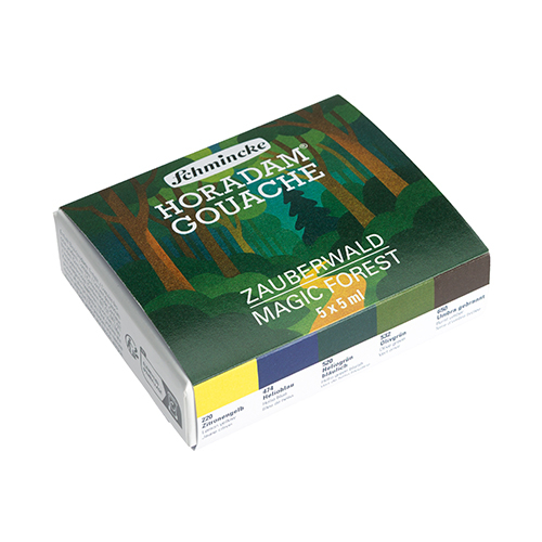 Horadam Gouache Set 5x5m Zauberwald (GP1ltr=1078€)